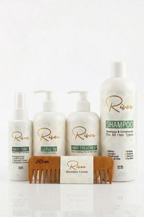 River hair care product collection
